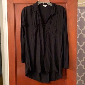 Splendid Black button down - S